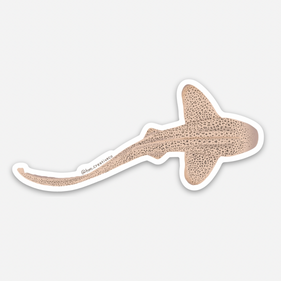 Leopard Shark Sticker